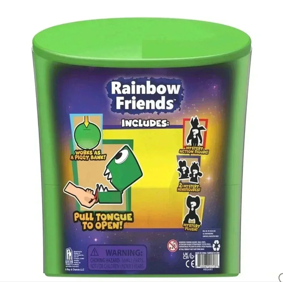 Rainbow Friends GREEN SERIES 3 Ultimate Bundle Plush Mini Action Figure SEALED!! - Picture 3 of 9